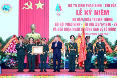 Tổng Bí thư, Chủ tịch nước Tô Lâm: Pháo binh - Tên lửa phải trở thành trụ cột của sức mạnh tác chiến