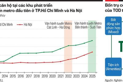 TOD không đơn thuần là việc xây dựng các khu dân cư gần ga tàu