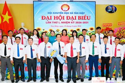 Ông Cao Hữu Đạt giữ chức Chủ tịch Hội Khuyến học xã Tân Hiệp nhiệm kỳ 2026 - 2031