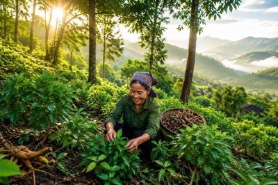Dược liệu xanh từ đồi, rừng