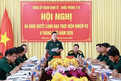 Đoàn Kinh tế - Quốc phòng 719 quyết tâm hoàn thành thắng lợi nhiệm vụ 6 tháng cuối năm