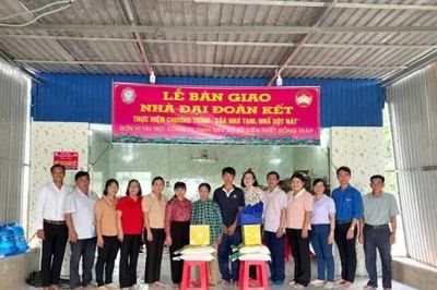 Đồng Tháp: Triển khai xây dựng 235 nhà Đại đoàn kết cho hộ nghèo trong đợt 1 năm 2026