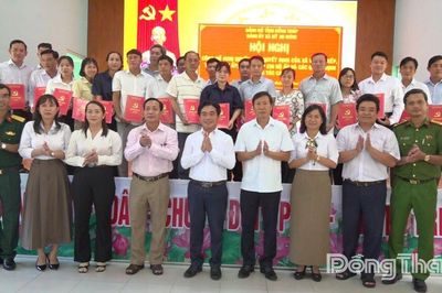 Xã Mỹ An Hưng: Sắp xếp, thành lập ấp, thành lập chi bộ ấp và các quyết định về công tác cán bộ