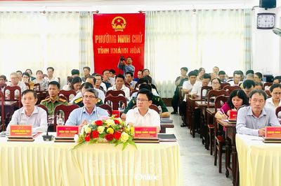 Đảng ủy phường Ninh Chử thông qua Đề án sắp xếp, thành lập và kiện toàn tổ chức đảng tổ dân phố