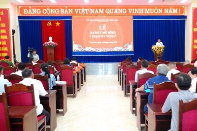 Xã Cam Lâm ra mắt mô hình 'Trạm hy vọng'