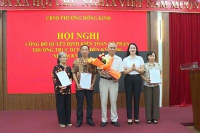 Công bố Quyết định kiện toàn Bộ phận Thường trực di tích đền Kỳ Cùng