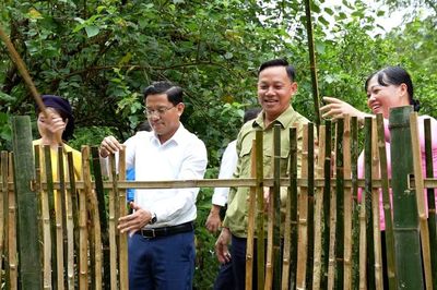 Xã Nghĩa Đô phát động nhân rộng mô hình 'Cổng đẹp, rào xanh, vườn rau tốt'