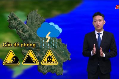 Dự báo thời tiết đêm 29 và ngày 30/6