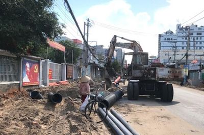 Cần đẩy nhanh thi công tuyến đường Thủ Khoa Huân