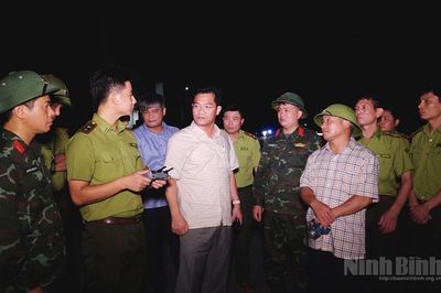 Lãnh đạo UBND tỉnh kiểm tra, chỉ đạo công tác khắc phục cháy rừng phòng hộ tại phường Tam Chúc