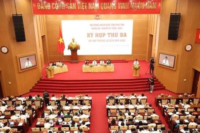 Khai mạc Kỳ họp thứ Ba, HĐND tỉnh Phú Thọ khóa XX