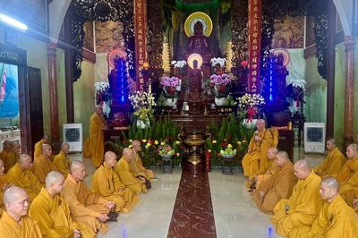 TP.HCM: Chư Tăng Ni liên phường Phú Nhuận, Đức Nhuận và Cầu Kiệu Bố-tát chung kỳ 2 trong mùa An cư