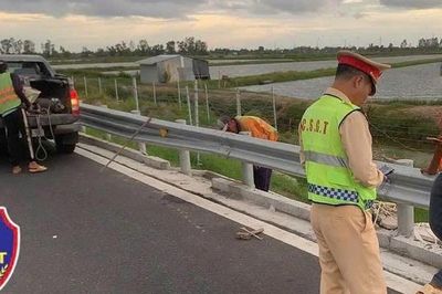 Thêm doanh nghiệp bị xử phạt do vi phạm khi thi công cao tốc