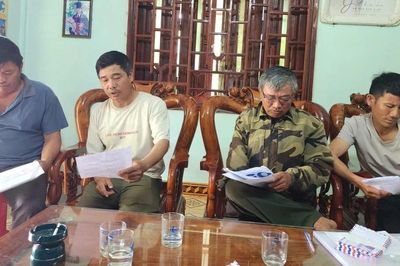 Làm rõ việc cán bộ thôn cấu kết để nhận tiền hỗ trợ sau bão