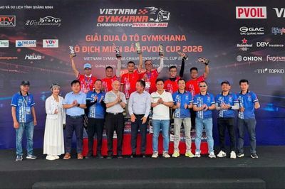 Kịch tính giải đua ô tô Gymkhana Vô địch miền Bắc 2026