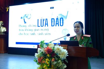 Tuyên truyền phòng, chống lừa đảo cho sinh viên