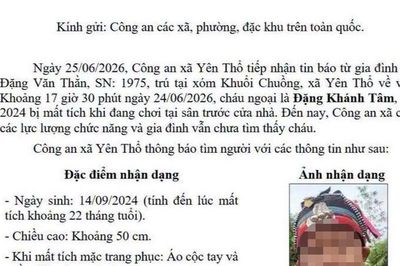 Vụ tìm kiếm bé trai 22 tháng tuổi mất tích ở Cao Bằng: Điều kỳ diệu không xảy ra, thi thể được tìm thấy ở đâu?