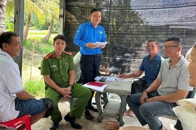 Hội Nông dân xã chung tay phòng ngừa tội phạm và phát triển kinh tế