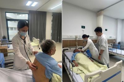 Định bỏ hóa trị vì sợ là 'gánh nặng', cụ ông đón tin vui khi Bạch Mai về tận quê