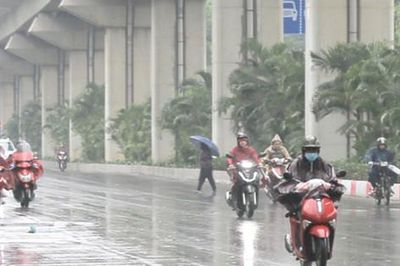 Bắc Bộ mưa dông, đề phòng lốc, sét