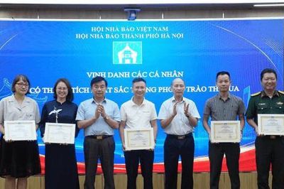 Hội Nhà báo Hà Nội trao giải báo chí Ngô Tất Tố, nâng cao nghiệp vụ đội ngũ người làm báo Thủ đô