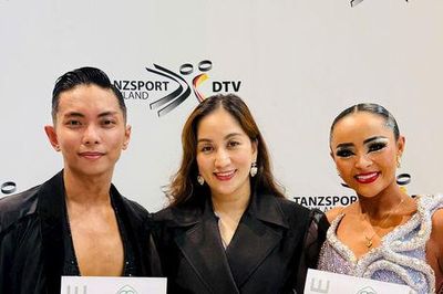 Khánh Thi cùng học trò gặt hái thành công tại giải dancesport quốc tế