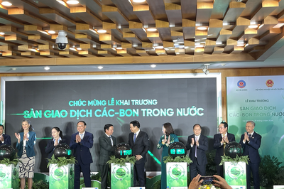 Chính thức vận hành sàn giao dịch carbon trong nước