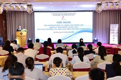 Đà Nẵng tập huấn nâng cao năng lực quản lý nhà nước về du lịch cho chính quyền cơ sở