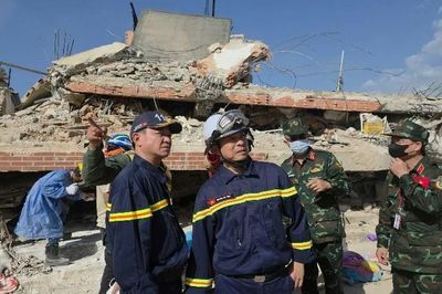 Lực lượng cứu nạn, cứu hộ Bộ Công an bắt tay khảo sát hiện trường động đất tại Venezuela