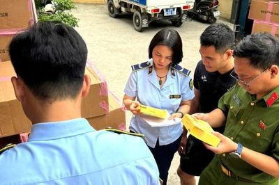 Thu giữ 57.000 miếng mặt nạ dưỡng da giả nhãn hiệu BANOBAGI