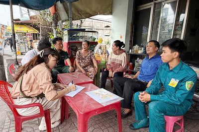 Vận động nhân dân bàn giao mặt bằng