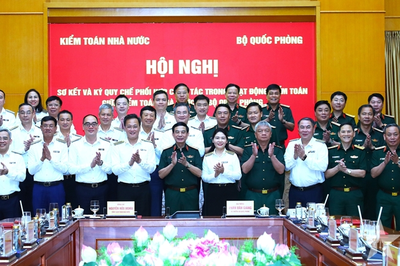 Bộ Quốc phòng và Kiểm toán Nhà nước ký Quy chế phối hợp công tác