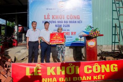 Chung tay xây nhà Đại đoàn kết cho hộ đặc biệt khó khăn