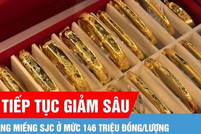 Sáng 30-6, giá vàng tiếp tục giảm sâu
