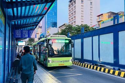 Ngày mai (1-7), hành khách đi xe buýt miễn phí