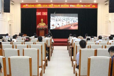Hơn 1.500 Đảng viên Bộ GD&ĐT được quán triệt về Nghị quyết số 10-NQ/TW