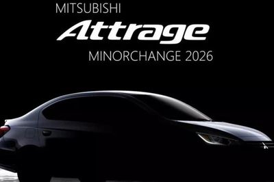 Mitsubishi Attrage 2026 chốt lịch ra mắt tại thị trường Thái Lan