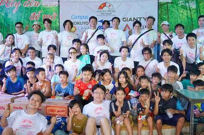 Làng Tre (Đồng Nai) đón những người bạn đến từ Nhật Bản, lan tỏa yêu thương đến trẻ em mồ côi
