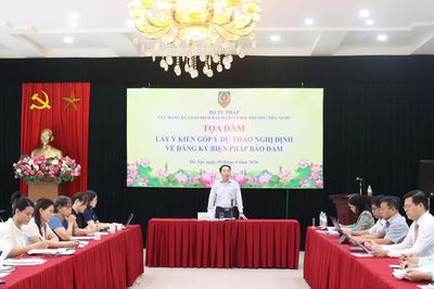 Tọa đàm lấy ý kiến góp ý dự thảo Nghị định về đăng ký biện pháp bảo đảm