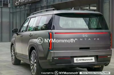 Hình ảnh hé lộ thêm về thiết kế Hyundai Santa Fe mới