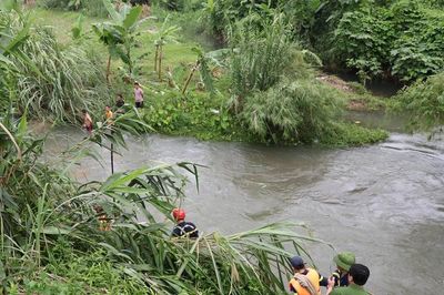 Thái Nguyên: Huy động lực lượng tìm kiếm trẻ 8 tuổi nghi bị nước cuốn trôi
