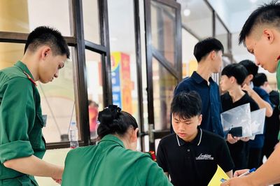 Những thí sinh đầu tiên trúng tuyển vào các trường quân đội năm 2026