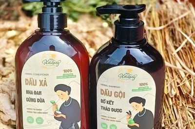 Thu hồi cặp dầu gội, xả nhãn hàng Hoa Xứ Lạng