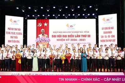 Ông Nguyễn Anh Thắng giữ chức Chủ tịch Hiệp hội Doanh nghiệp Hà Tĩnh