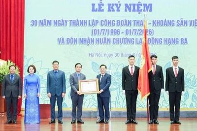 Công đoàn Than - Khoáng sản Việt Nam kỷ niệm 30 năm thành lập