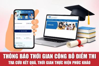Thời gian công bố điểm thi tuyển sinh lớp 10 THPT năm học 2026-2027 trên địa bàn tỉnh Thanh Hóa và các nội dung liên quan