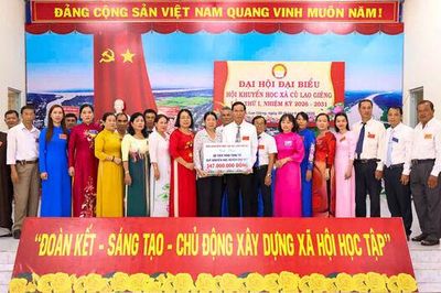 Đại hội đại biểu Hội Khuyến học xã Cù Lao Giêng nhiệm kỳ 2026 - 2031