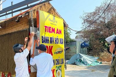 Quyết liệt lập lại trật tự đô thị