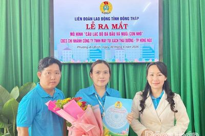 Đồng Tháp: Thành lập mô hình 'Câu lạc bộ bà bầu và nuôi con nhỏ'