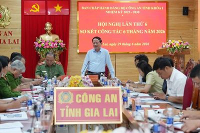 Công an tỉnh Gia Lai giữ vững an ninh trật tự, góp phần phát triển kinh tế - xã hội